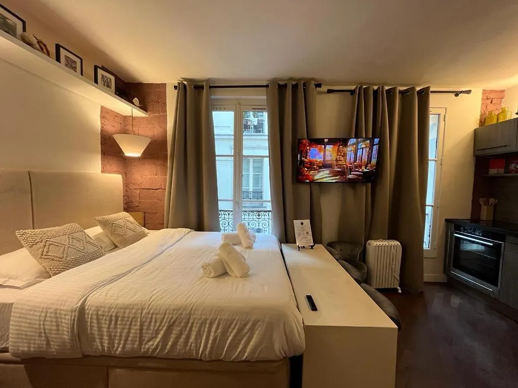 Studio Pompidou - Rue Des Temples 3 Places 巴黎 公寓